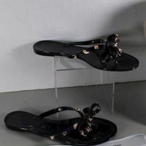 Valentino rockstud rubber sandals/slides, EUC